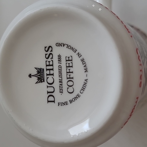 Duchess fine bone china  Established 1888  coffee mugcup  England - Picture 8 of 8